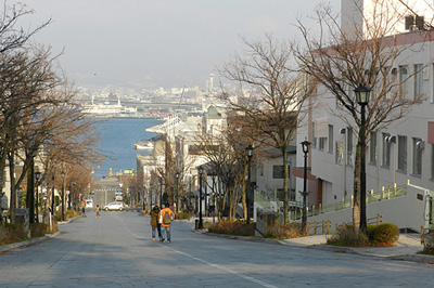 Hachimanzaka slope