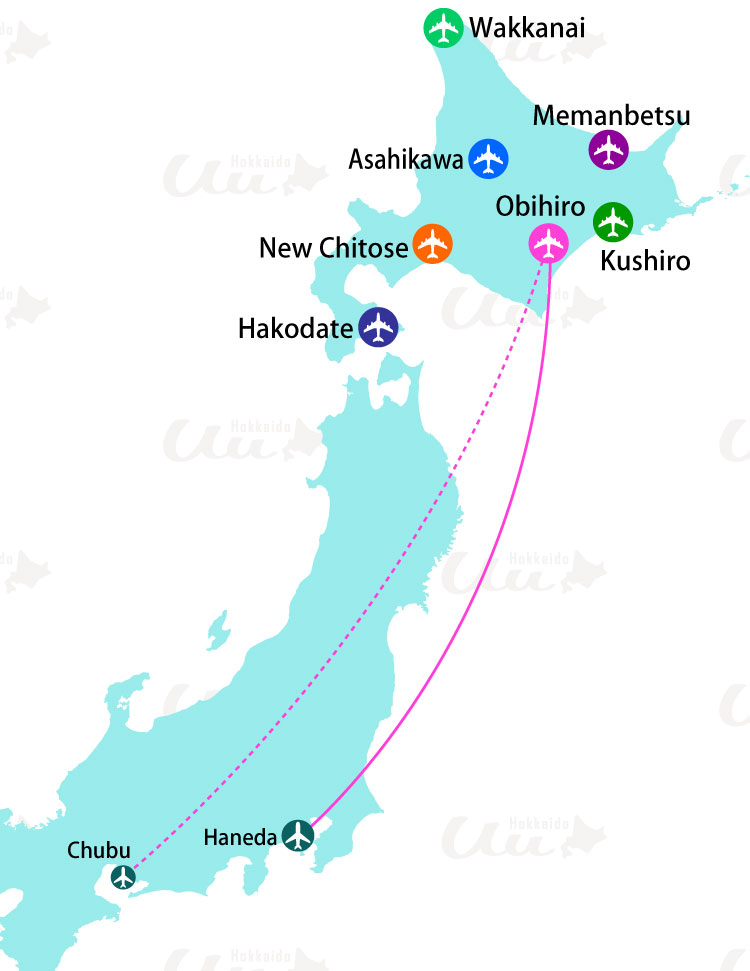 Obihiro Airport | UU-Hokkaido Official Site