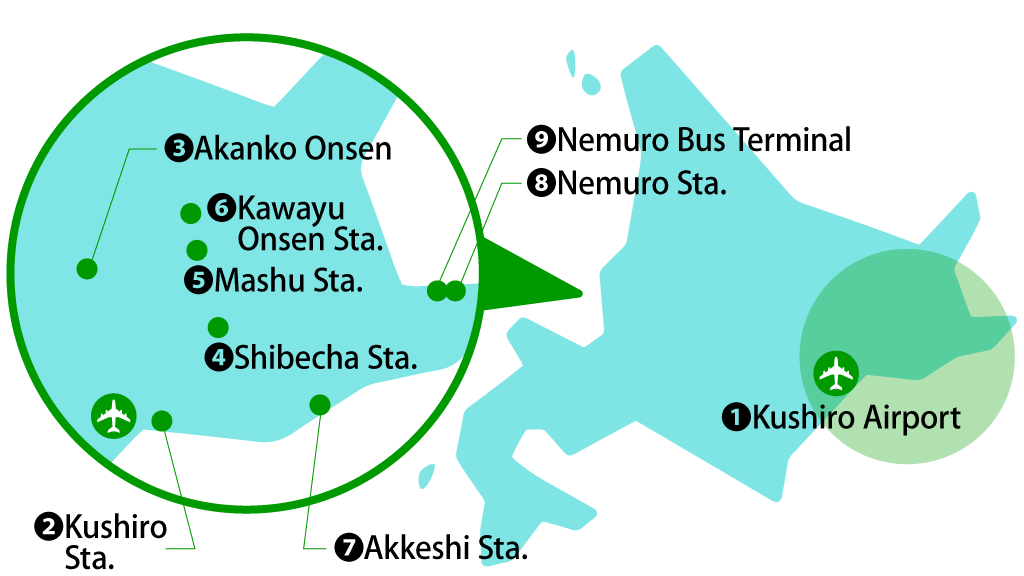 Kushiro Airport area